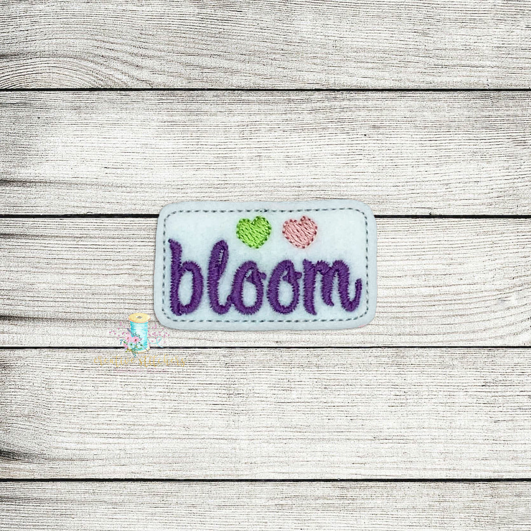 Bloom Feltie Digital Embroidery Design File