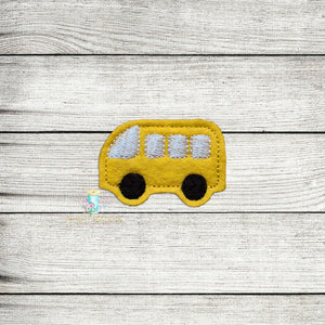 Bus Feltie Digital Embroidery Design File