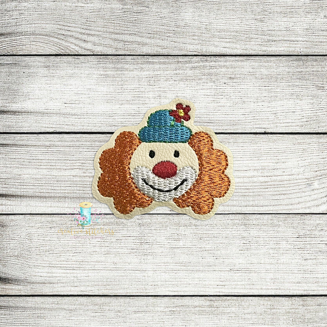 Circus Clown Feltie Digital Embroidery Design File