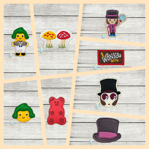 Wonka Set Digital Embroidery Design File