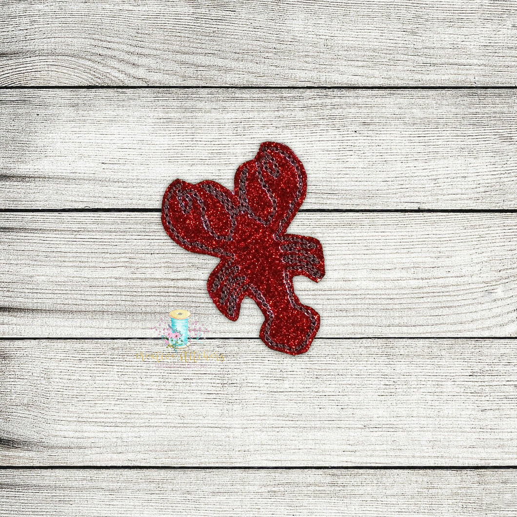 Crayfish Feltie Digital Embroidery Design File