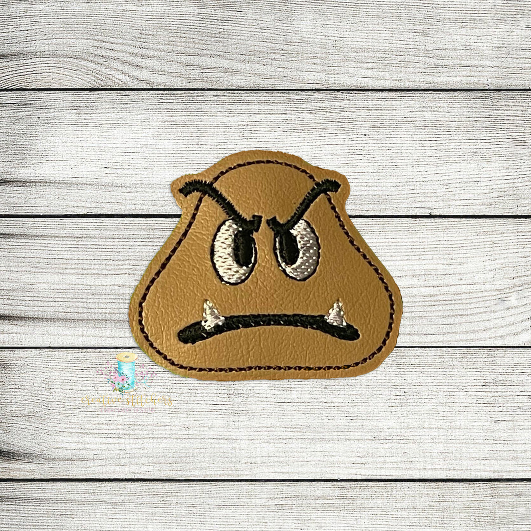 Game Mushroom Feltie Digital Embroidery Design File
