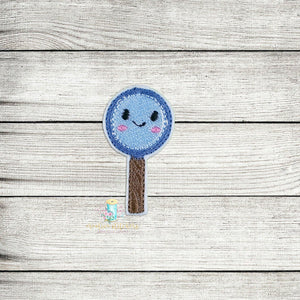 Happy Magnify Glass Feltie Digital Embroidery Design File