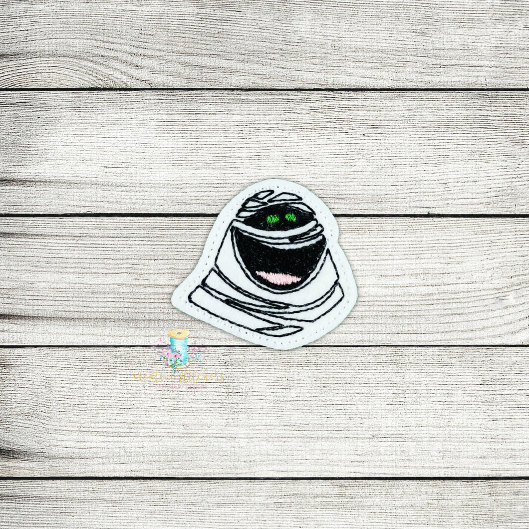 Hotel Trans Mummy Feltie Digital Embroidery Design File