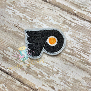 Hockey Fans Feltie Digital Embroidery Design File Patch