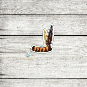 Indian Headband Feltie Digital Embroidery Design File