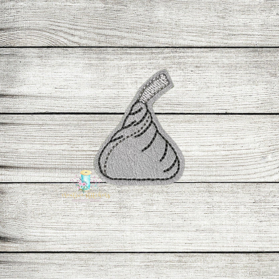 Kiss Candy Feltie Digital Embroidery Design File