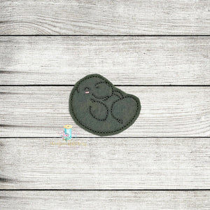 Manatee Feltie Digital Embroidery Design File