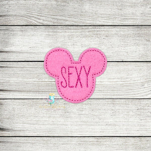 Sexy Mouse Feltie Digital Embroidery Design File
