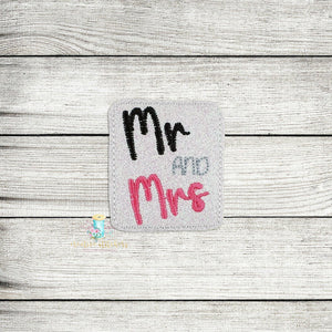 Mr And Mrs Feltie Digital Embroidery Design File