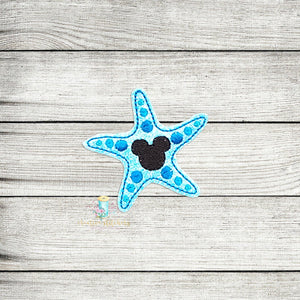 Mr Mouse Starfish 2 Feltie Digital Embroidery Design File