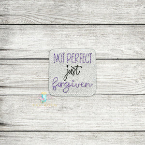 Not Perfect Feltie Digital Embroidery Design File