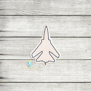 Plane Feltie Digital Embroidery Design File