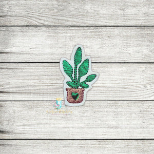 Plant Feltie Digital Embroidery Design File