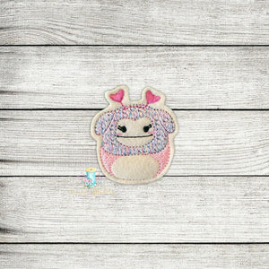 Skeeze Rainbow Thing Mellow Feltie Digital Embroidery Design File