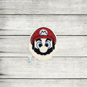 Red Gamer Bro Feltie Digital Embroidery Design File