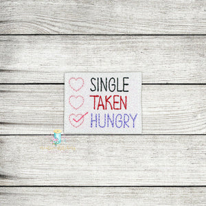 Single Checklist Feltie Digital Embroidery Design File