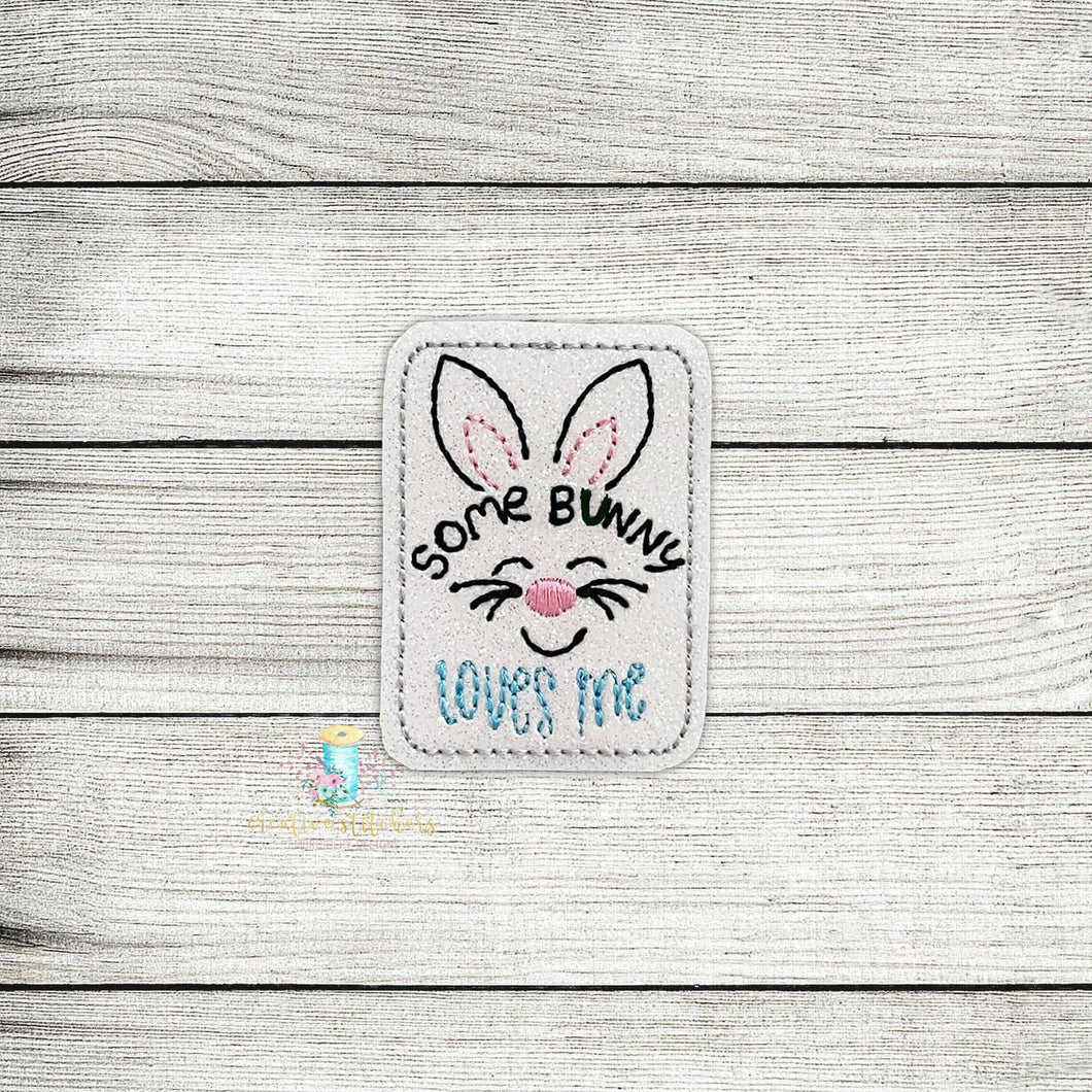 Some Bunny Feltie Digital Embroidery Design File