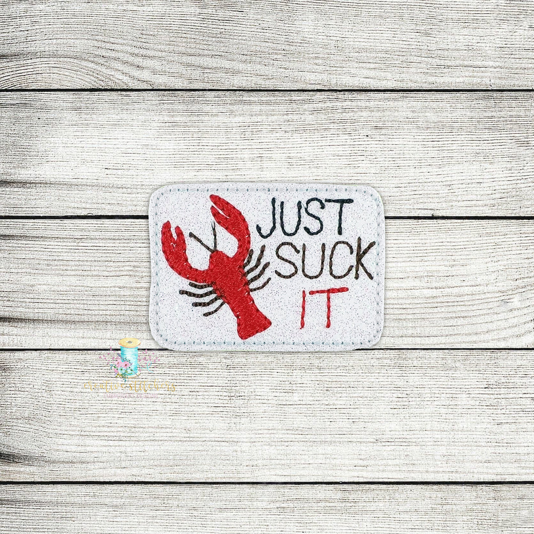 Suck It Feltie Digital Embroidery Design File