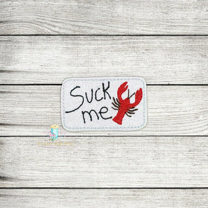Suck Me Feltie Digital Embroidery Design File