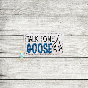 Talk Goose Feltie Digital Embroidery Design File