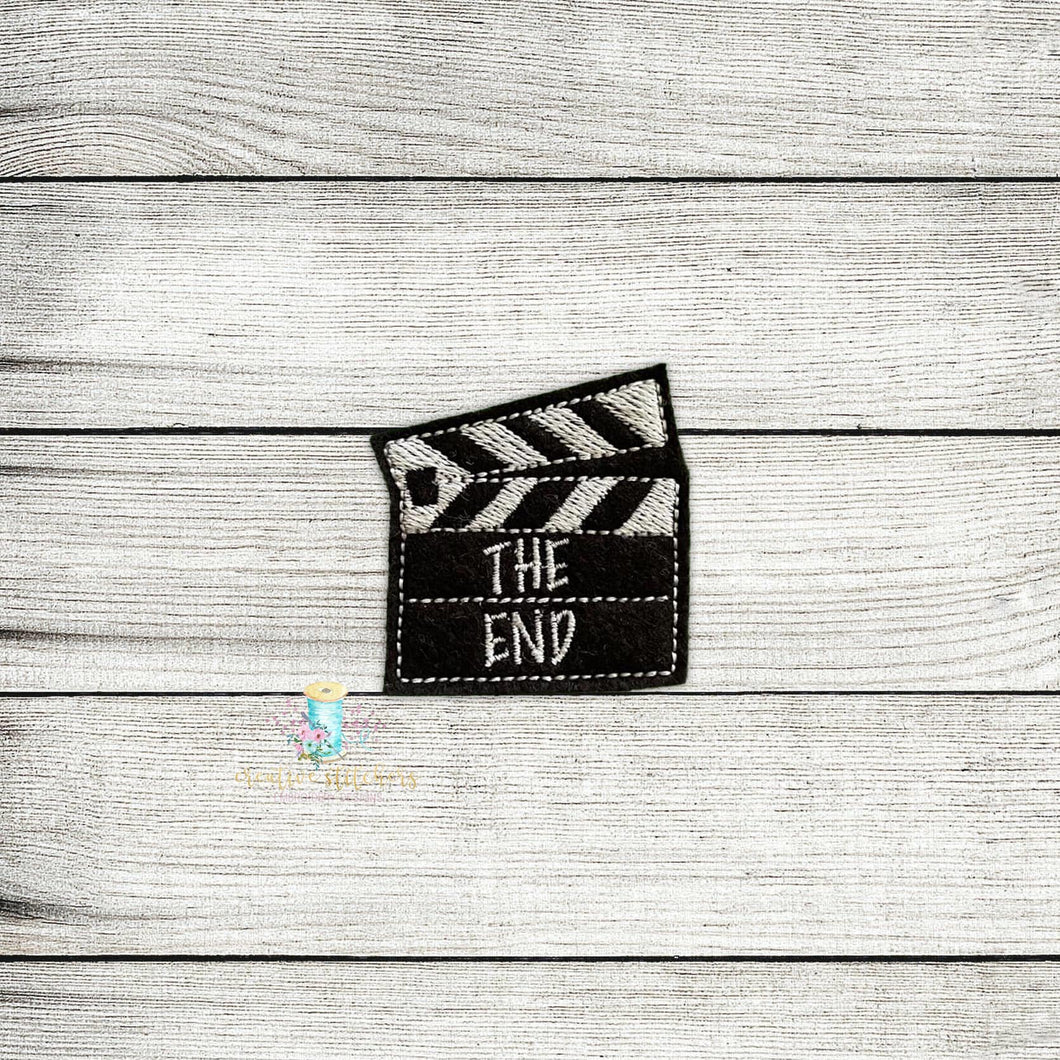 The End Sign Digital Embroidery Design File – Creative Stitchers