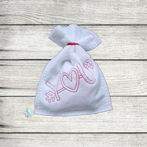 You Arrow Goodie Bag Digital Embroidery Design File
